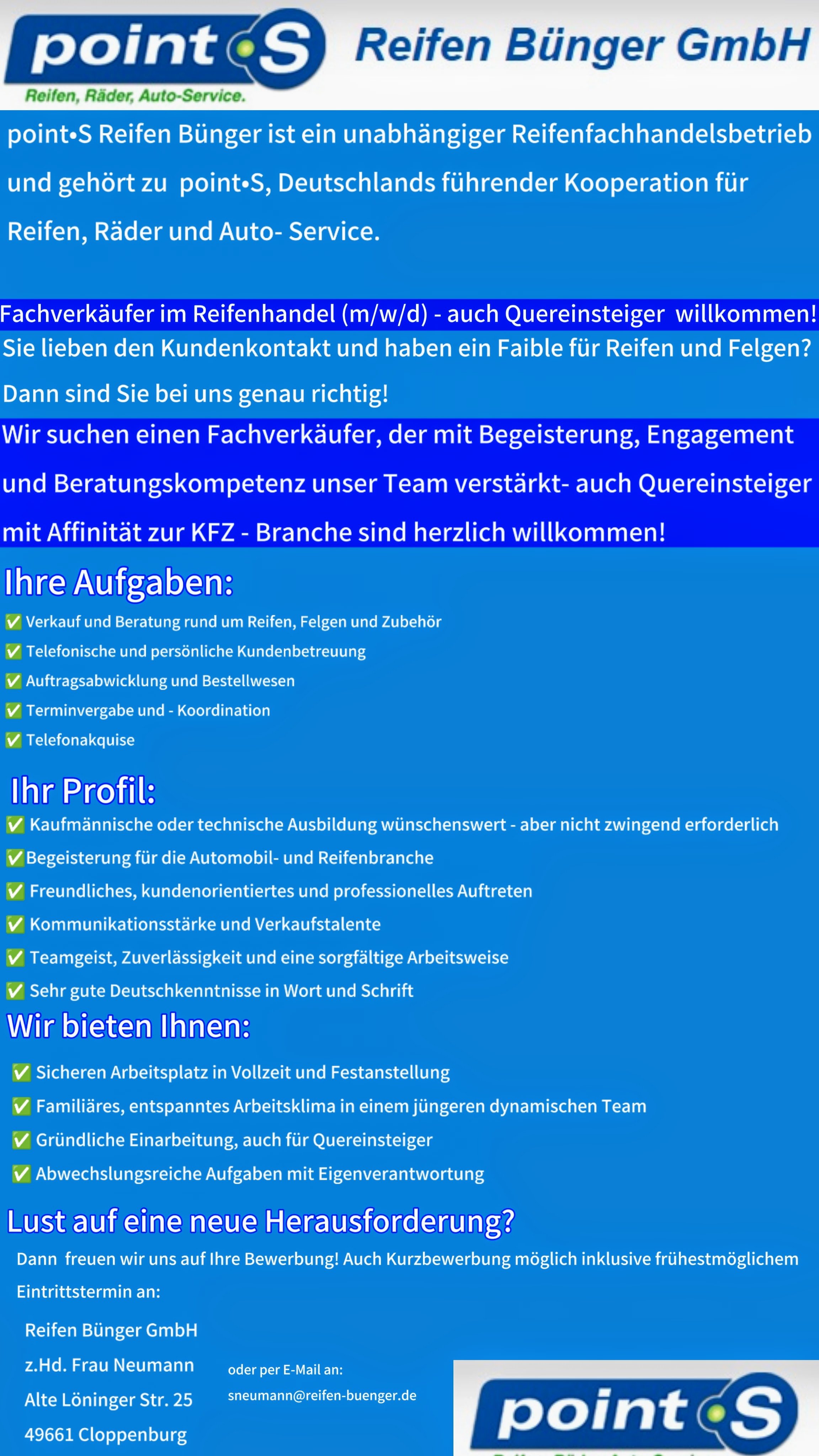 Stellenangebot